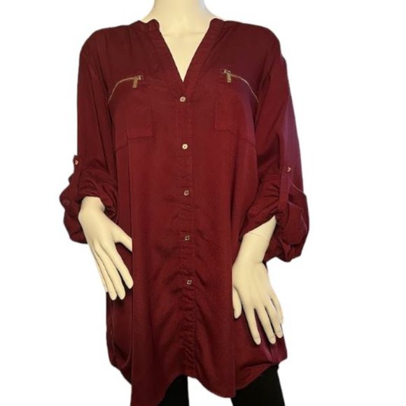 CALVIN KLEIN blouse - Picture 1 of 10